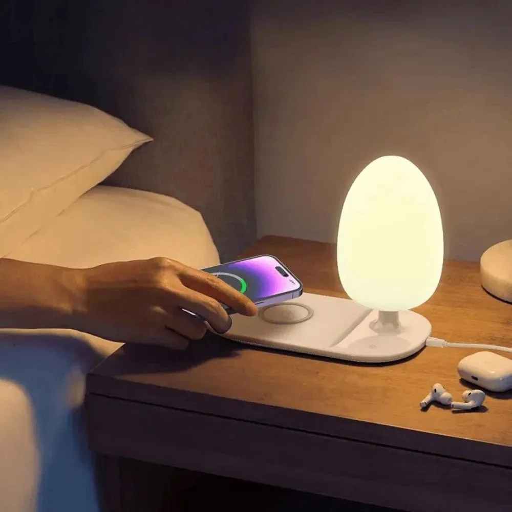 LDNIO Y3 LED Desk Lamp with 15W Fast Wireless Charger