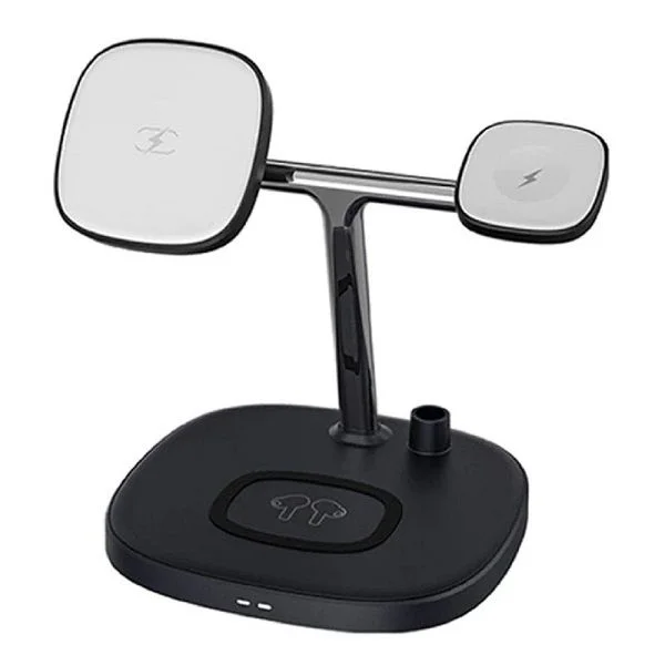 WiWU M8 Power Air 4 in 1 Qi Magnetic 15W Wireless Charger