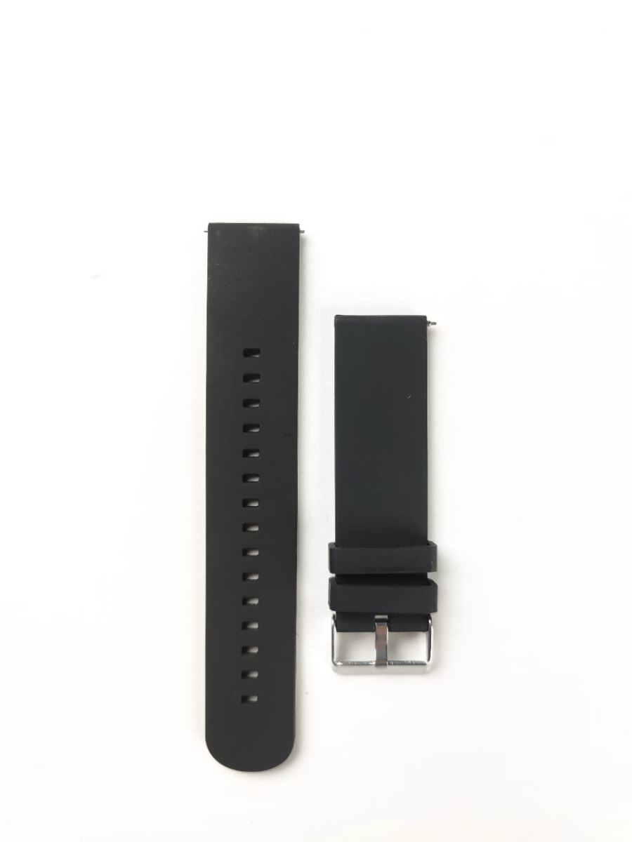 22MM Plain Silicone Watch Strap