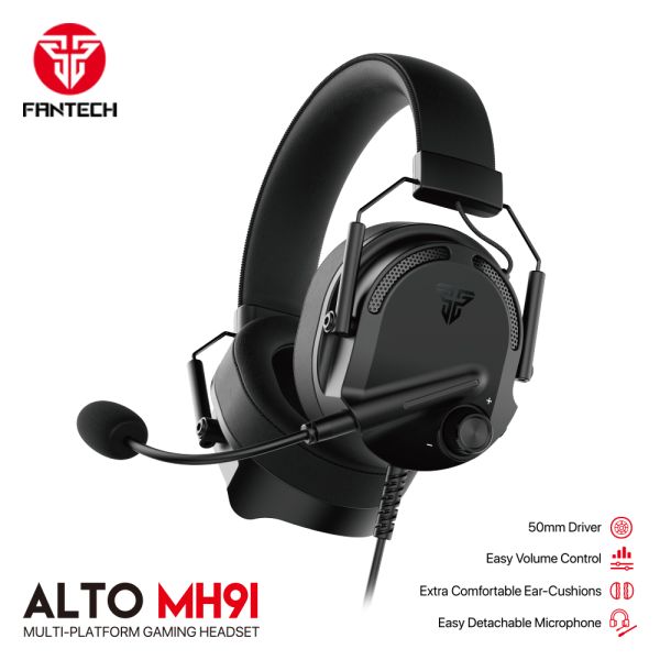 FANTECH ALTO MH91 Wired On-Ear Gaming Headset Price In