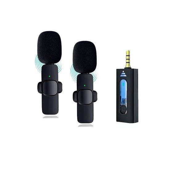 K35 Dual Wireless Microphone For 3.5mm Devices Price in