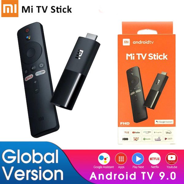 Xiaomi Mi Box S 4K HDR Android TV w/ Remote Streaming Media Player +  Protection Pack